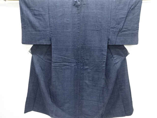 JAPANESE KIMONO / ANTIQUE MENS KIMONO / COTTON / KURUME SHOSEI KASURI